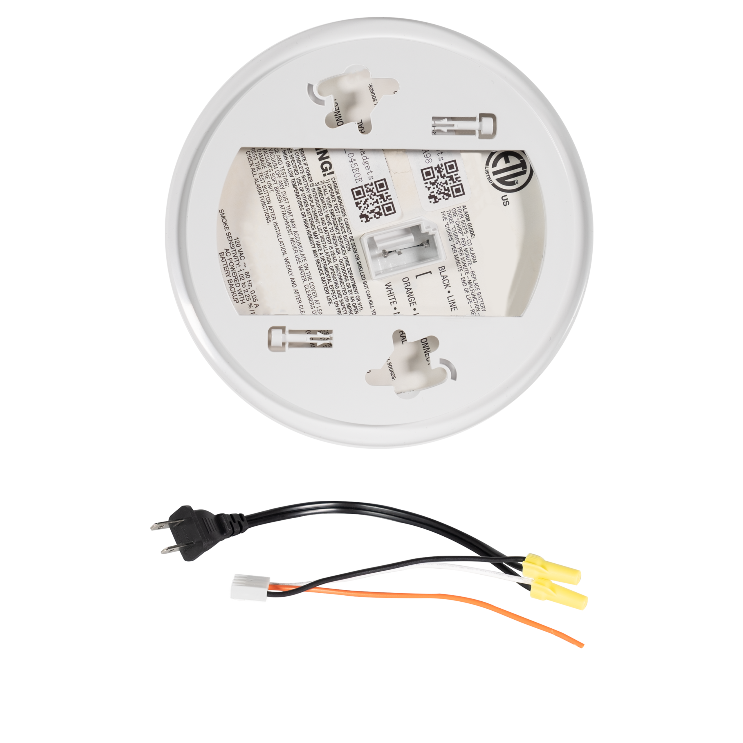 Dual-Lens 4K Hidden Smoke Detector Camera with Night Vision Wifi - Image 4
