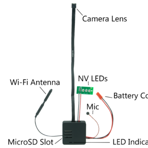 DIY Spy Cam with Night Vision Wifi 270 Hour Battery