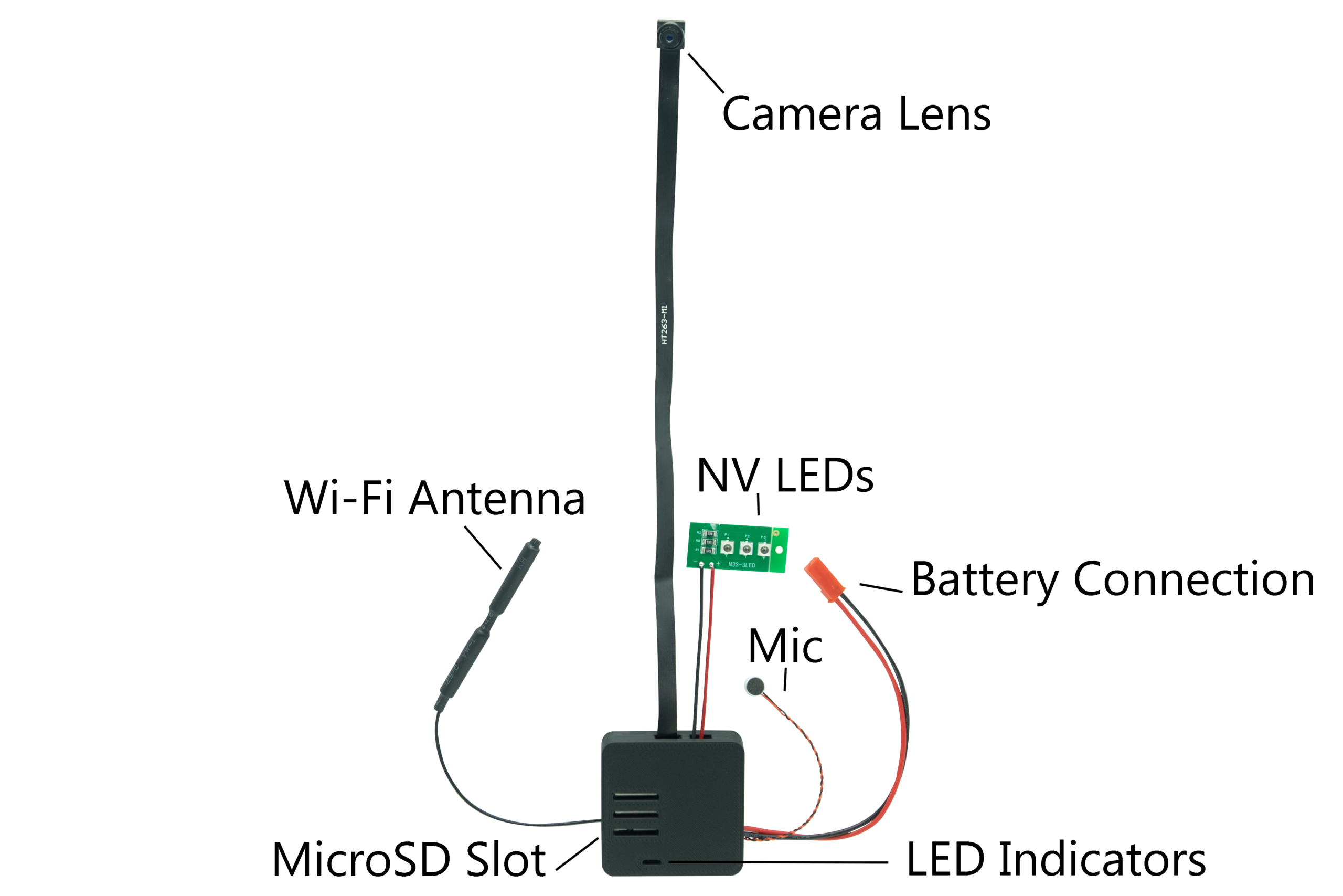 DIY Spy Cam with Night Vision Wifi 270 Hour Battery