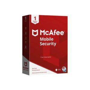 McAfee Mobile Security – 1 iOS Device | 1 Year Protection