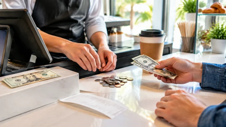The Coffee That Cost Ten Dollars: How the Quick-Change Scam Works, Step by Step in Real Numbers