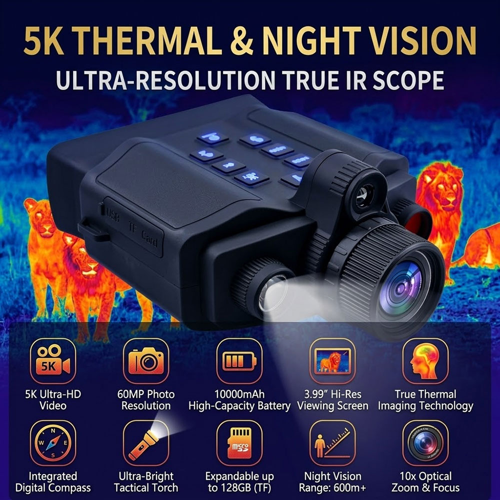 Thermal Imaging DVR Binoculars - Image 3